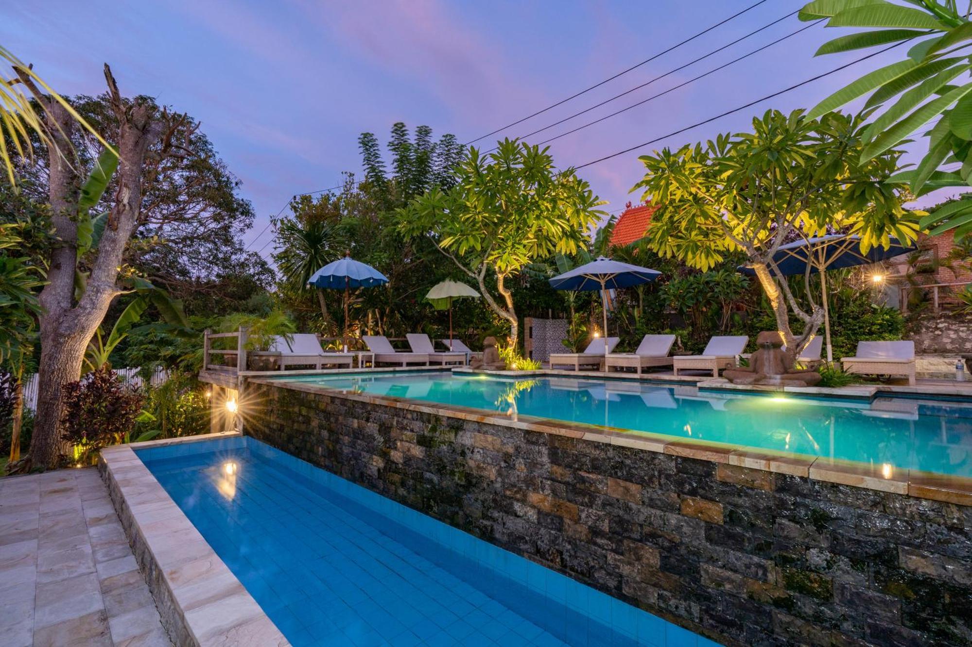 Le Biu Garden View Hotel Lembongan Exterior foto