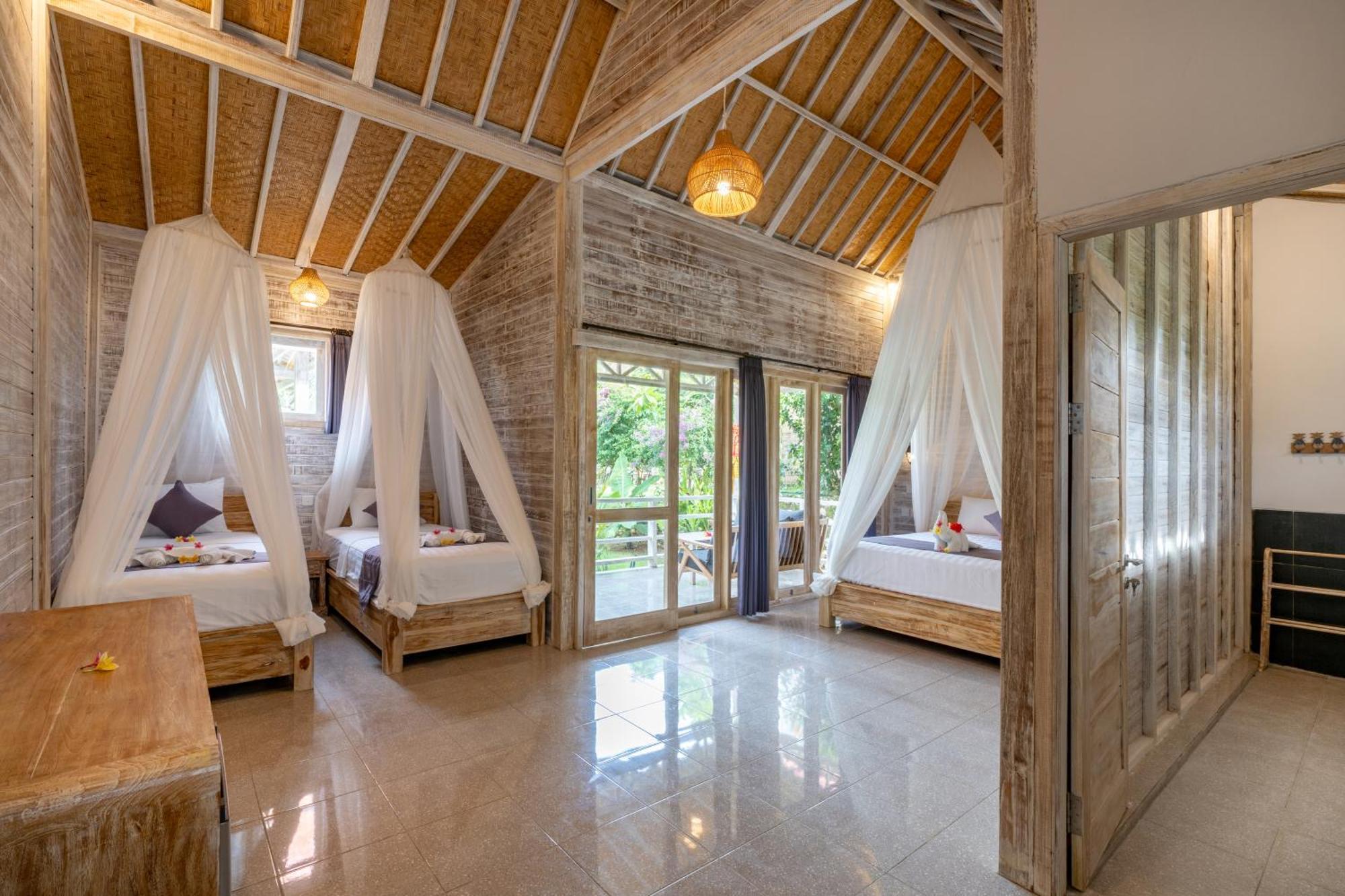 Le Biu Garden View Hotel Lembongan Exterior foto