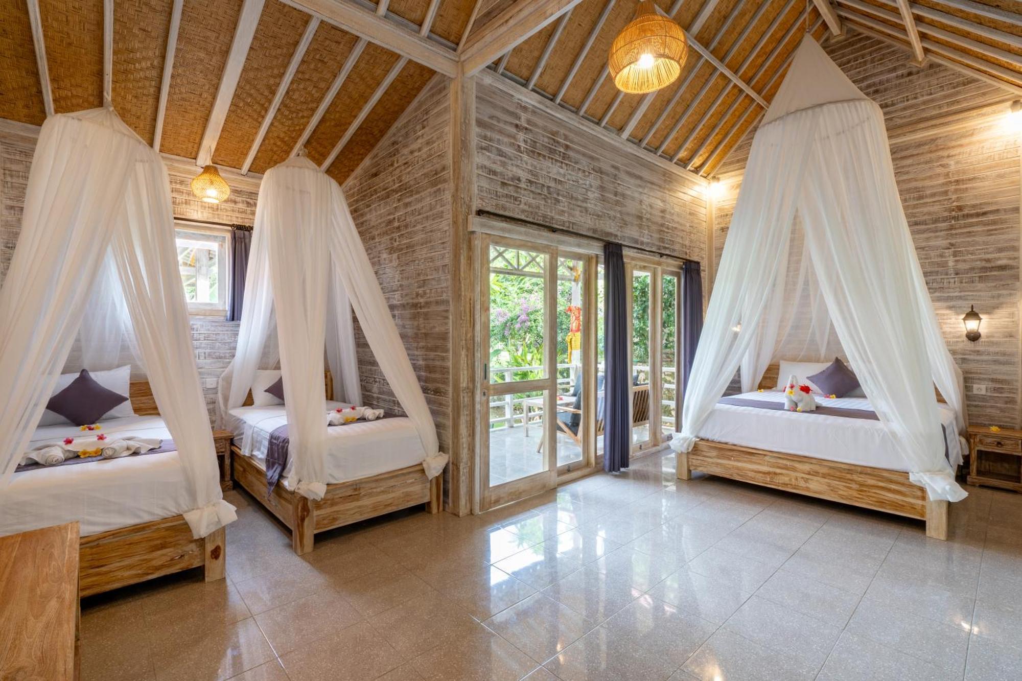 Le Biu Garden View Hotel Lembongan Exterior foto